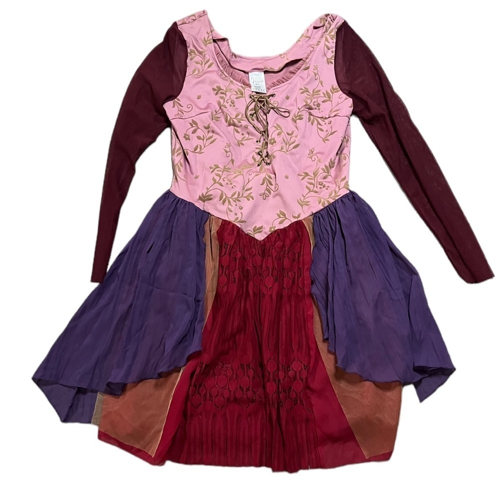 Disney Hocus Pocus Sarah Sanderson Womens Dress Costume Size Large